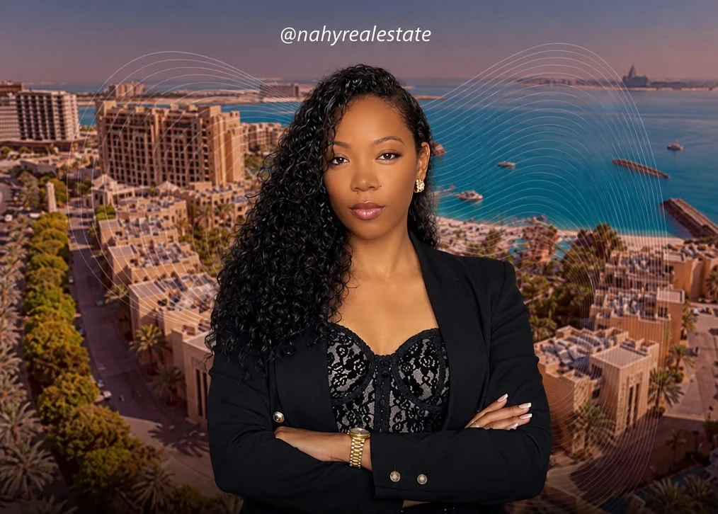 Dhaniela Panoy, corretora de imóveis da NAHY Real Estate em Dubai