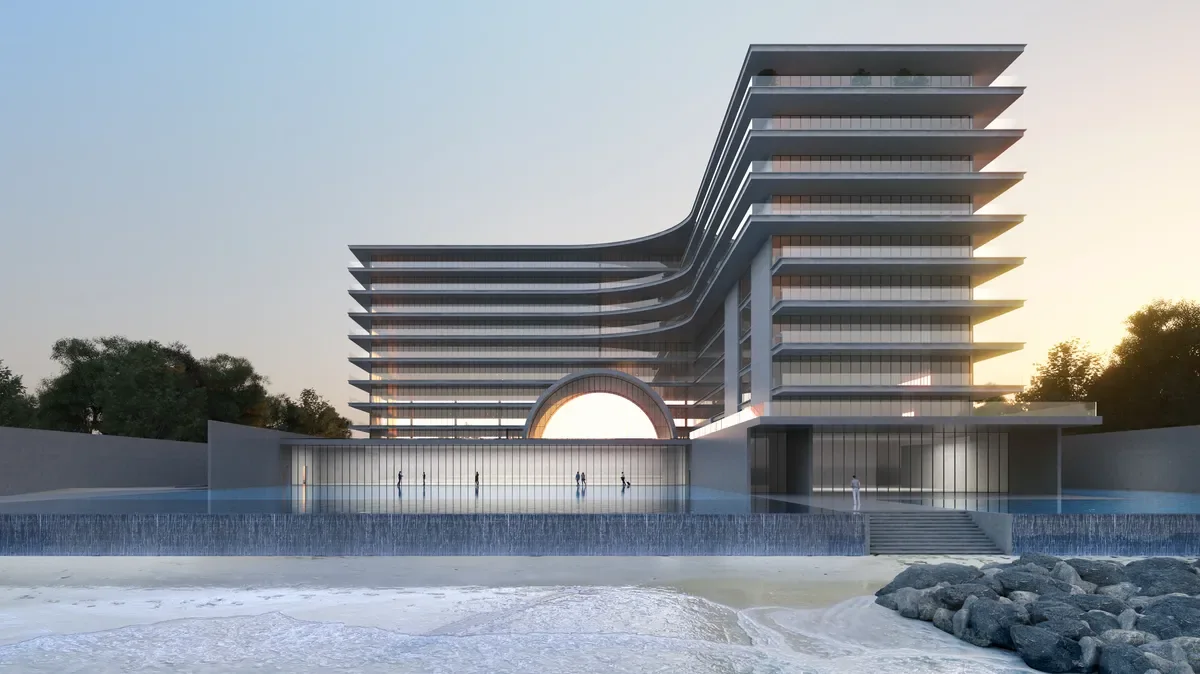 Armani Beach Residences em Palm Jumeirah, Dubai — imagem oficial cadastrada no NahyMap